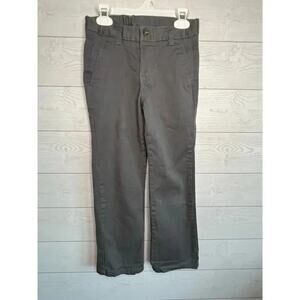 Chaps boys Approved Schoolwear gray pants Size 8